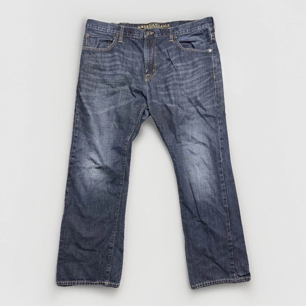 American Eagle Classic Bootcut 38x32 Dark Wash Denim Jeans‎